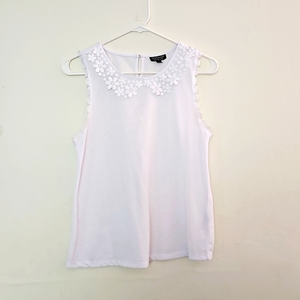 Size 6 TOPSHOP‎ White Tank